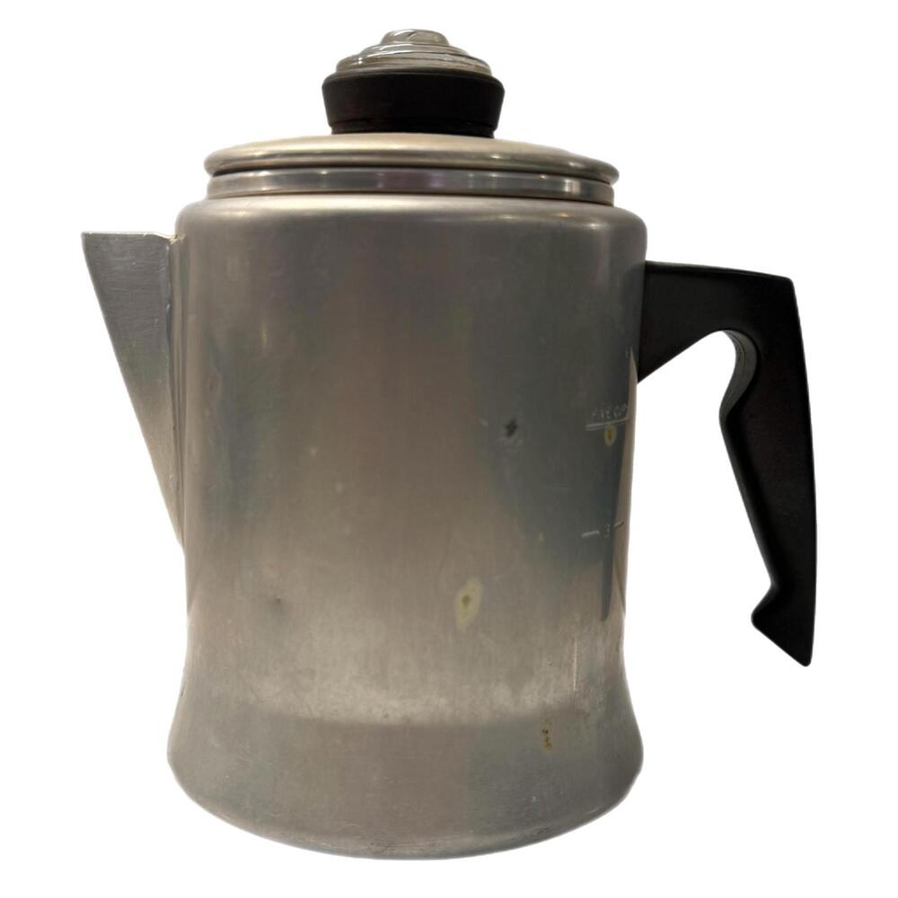 Vintage Rare Mirro 4-Cup Aluminum Stovetop Coffee Percolator Maker